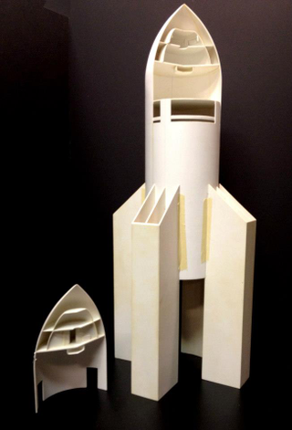 Illustration for article titled How One Man Recreated the First Spaceship that Ever Appeared on Film